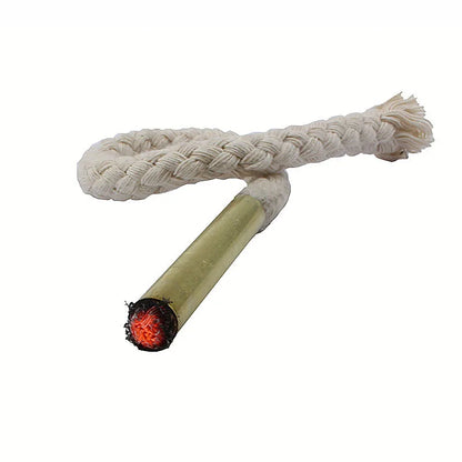 1pc New Camping EDC Fire Sickle Stone Flint & Cotton Rope Set