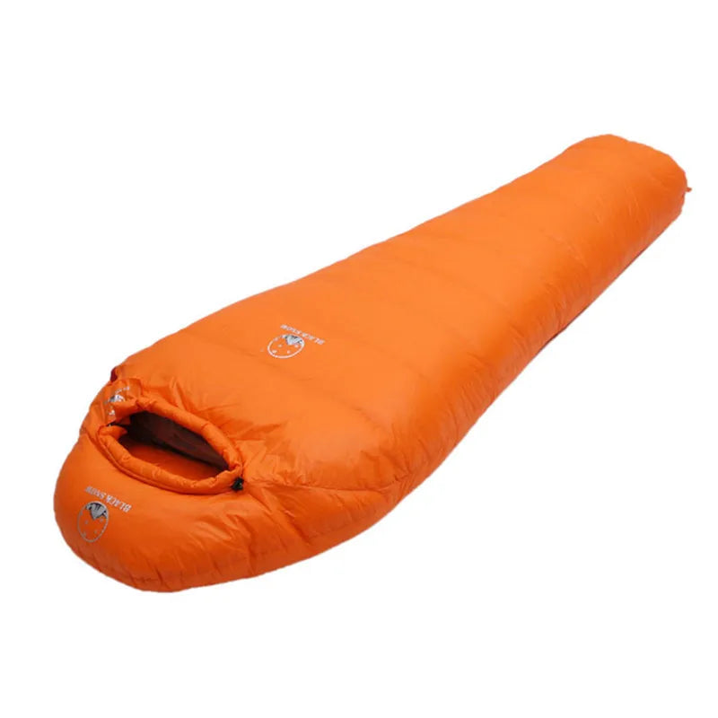 Ultra-Warm White Goose Down Mummy Sleeping Bag