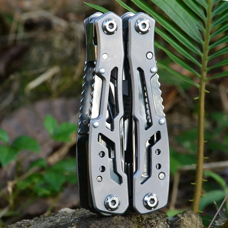 Outdoor Multitool Camping Portable Stainless Steel - getsurvivalgadgets.com