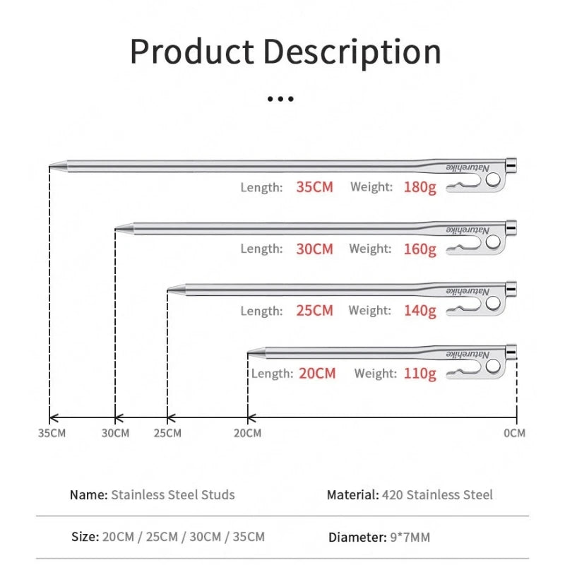Naturehike Tent Floor Nail