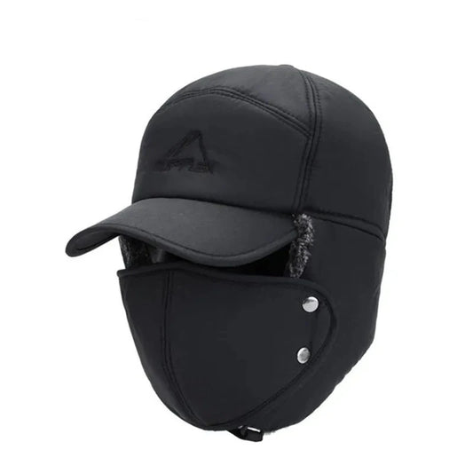 Warm Fleece Lined Baseball Cap with Cold and Snow Resistance, Windproof Design for Ultimate Ear Protection - getsurvivalgadgets.com