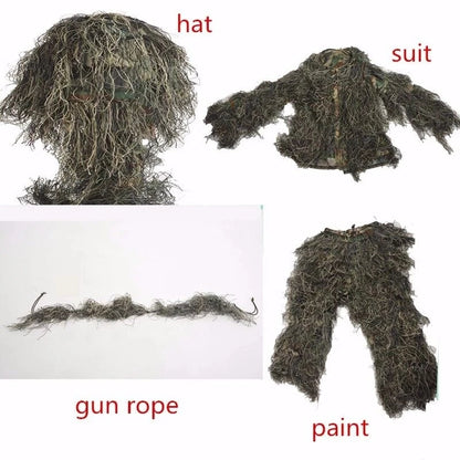 Stealth Master Camouflage Hunting Ghillie Suit