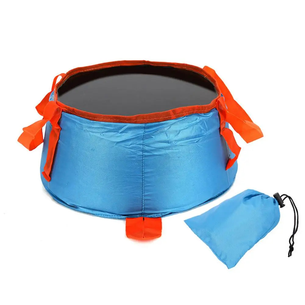 Compact Collapsible Washbasin – Durable Folding Sink for Camping and Hiking with Convenient Storage Bag - getsurvivalgadgets.com