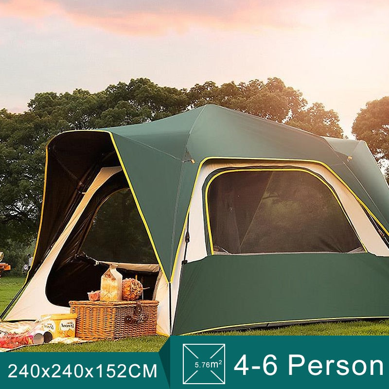 Outdoor Tent for 4-6 Persons - getsurvivalgadgets.com