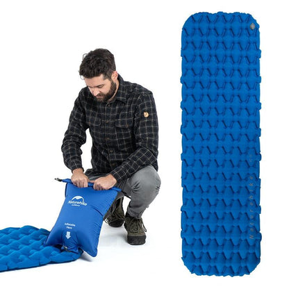 sleeping pad with pump bag - getsurvivalgadgets.com