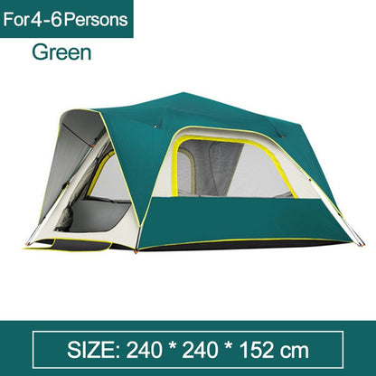 Outdoor Tent for 4-6 Persons - getsurvivalgadgets.com