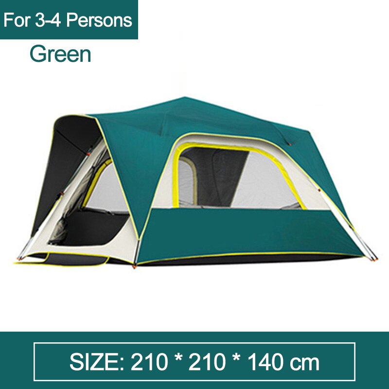 Outdoor Tent for 4-6 Persons - getsurvivalgadgets.com