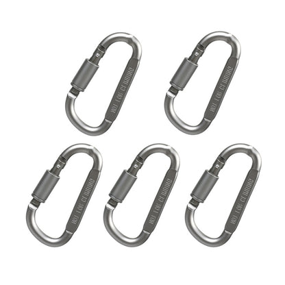 5PCS Aluminium Alloy Carabiner - getsurvivalgadgets.com