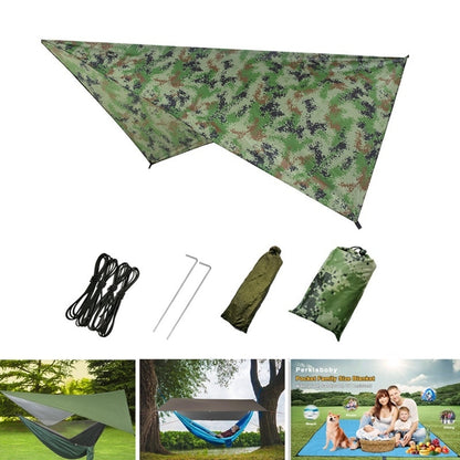 Lightweight Portable Camping Hammock and Tent - getsurvivalgadgets.com