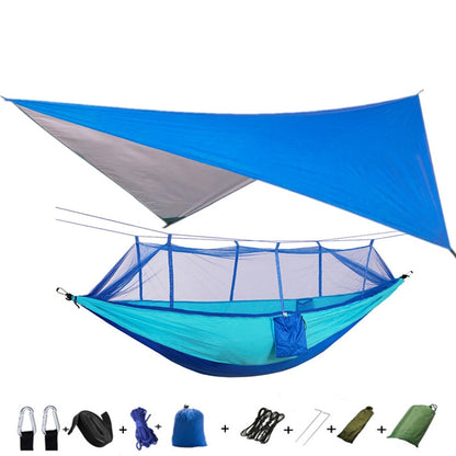 Lightweight Portable Camping Hammock and Tent - getsurvivalgadgets.com