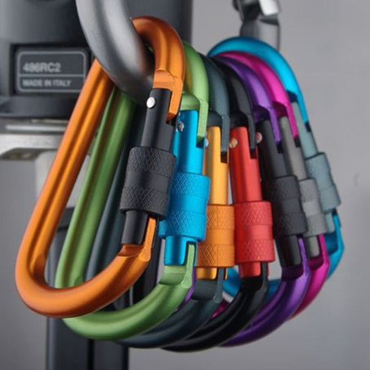 5PCS Aluminium Alloy Carabiner - getsurvivalgadgets.com