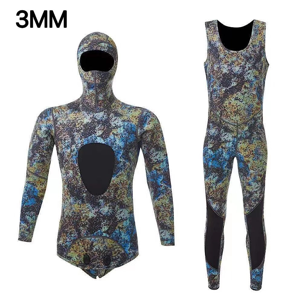 3mm Camouflage Wetsuit