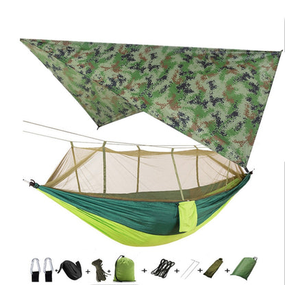 Lightweight Portable Camping Hammock and Tent - getsurvivalgadgets.com