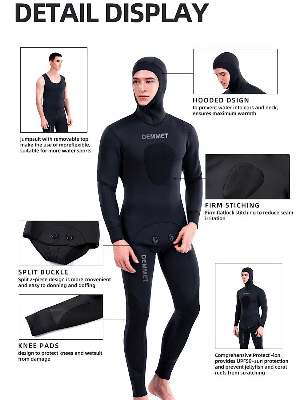 3mm Camouflage Wetsuit