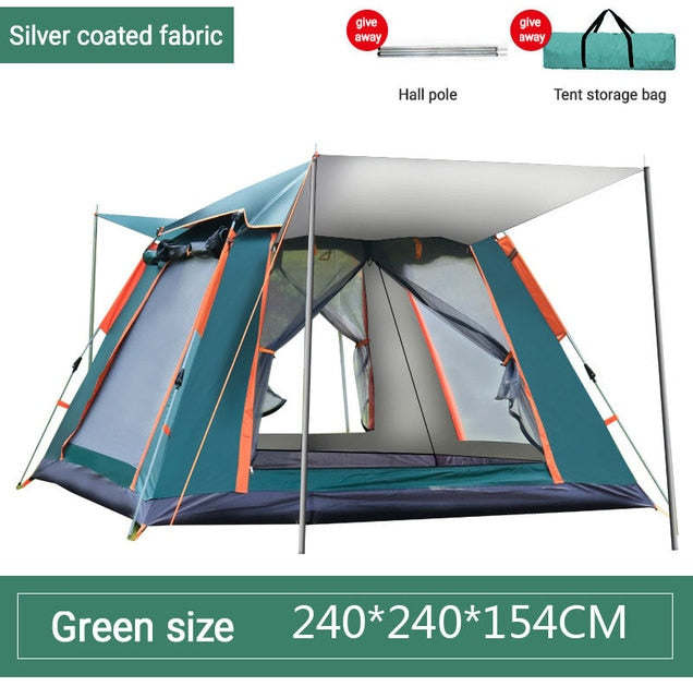 Waterproof Camping Tent (Family) - getsurvivalgadgets.com