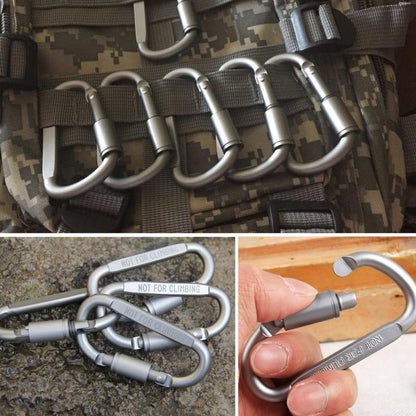 6pcs/lot Carabiner Travel Kit - getsurvivalgadgets.com