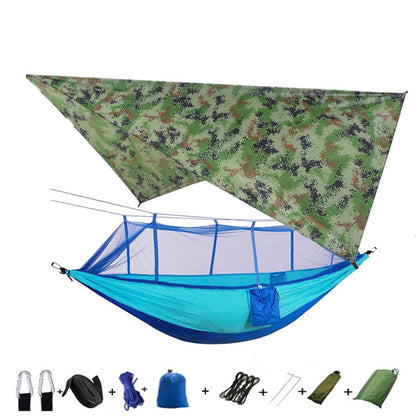 Lightweight Portable Camping Hammock and Tent - getsurvivalgadgets.com